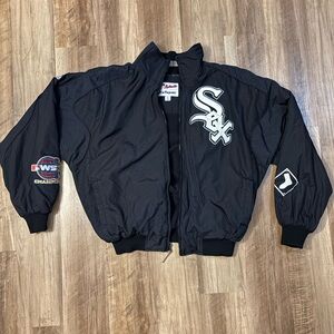 Vintage Majestic Chicago White Sox Bomber Jacket